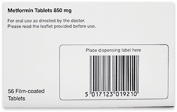 Metformin Tablets For Diabetes (500mg, 750mg, 850mg, 1000mg)