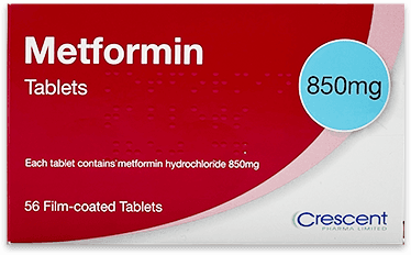 Metformin Tablets For Diabetes (500mg, 750mg, 850mg, 1000mg)