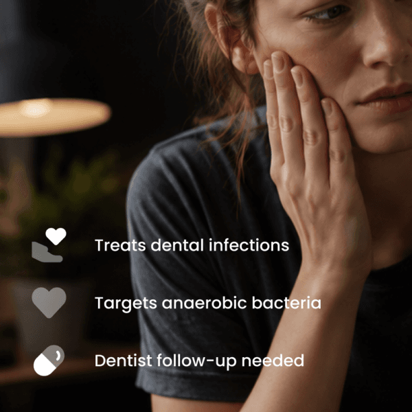 Metronidazole 400mg Tablets for Dental Infection