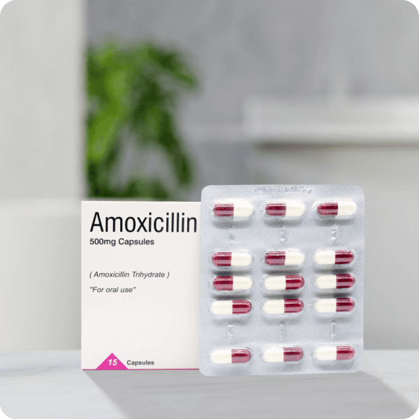 Amoxicillin 500mg Capsules for Dental Infection (First-Line Treatment)